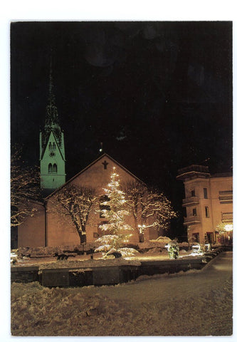 Mayrhofen im Winter, Kirche