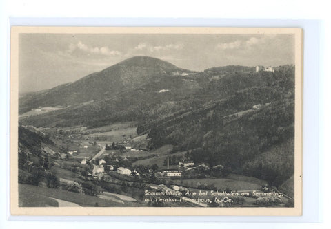 Aue bei Schottwien, Pension Herrenhaus