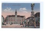 Neunkirchen, Hauptplatz mit Rathaus