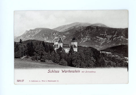 Schloss Wartenstein mit Schneeberg