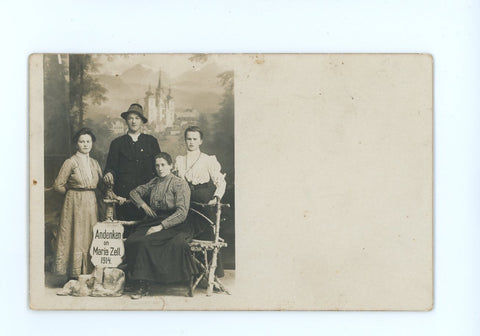 Fotografie, Andenken an Mariazell 1914