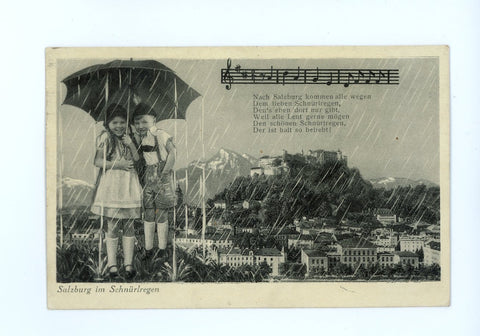 Salzburg im Schnürlregen
