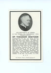 Sterbebild Dr. Theodor Innitzer 1955
