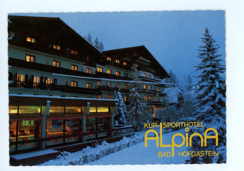 Bad Hofgastein, Kur- und Sporthotel Alpina