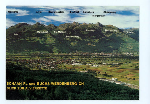 Schaan und Buchs-Werdenberg